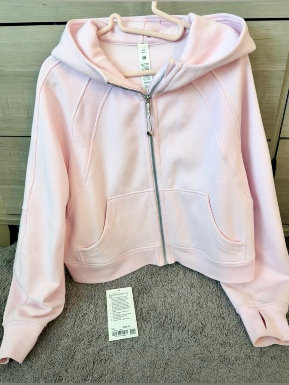 Lululemon Scuba Oversized Full-Zip Hoodie M/L